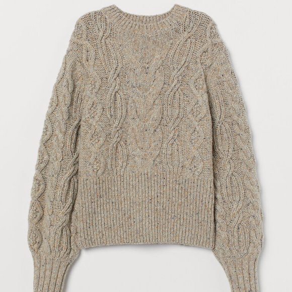 H&M Cable-knit Wool-blend sweater - Picture 10 of 11